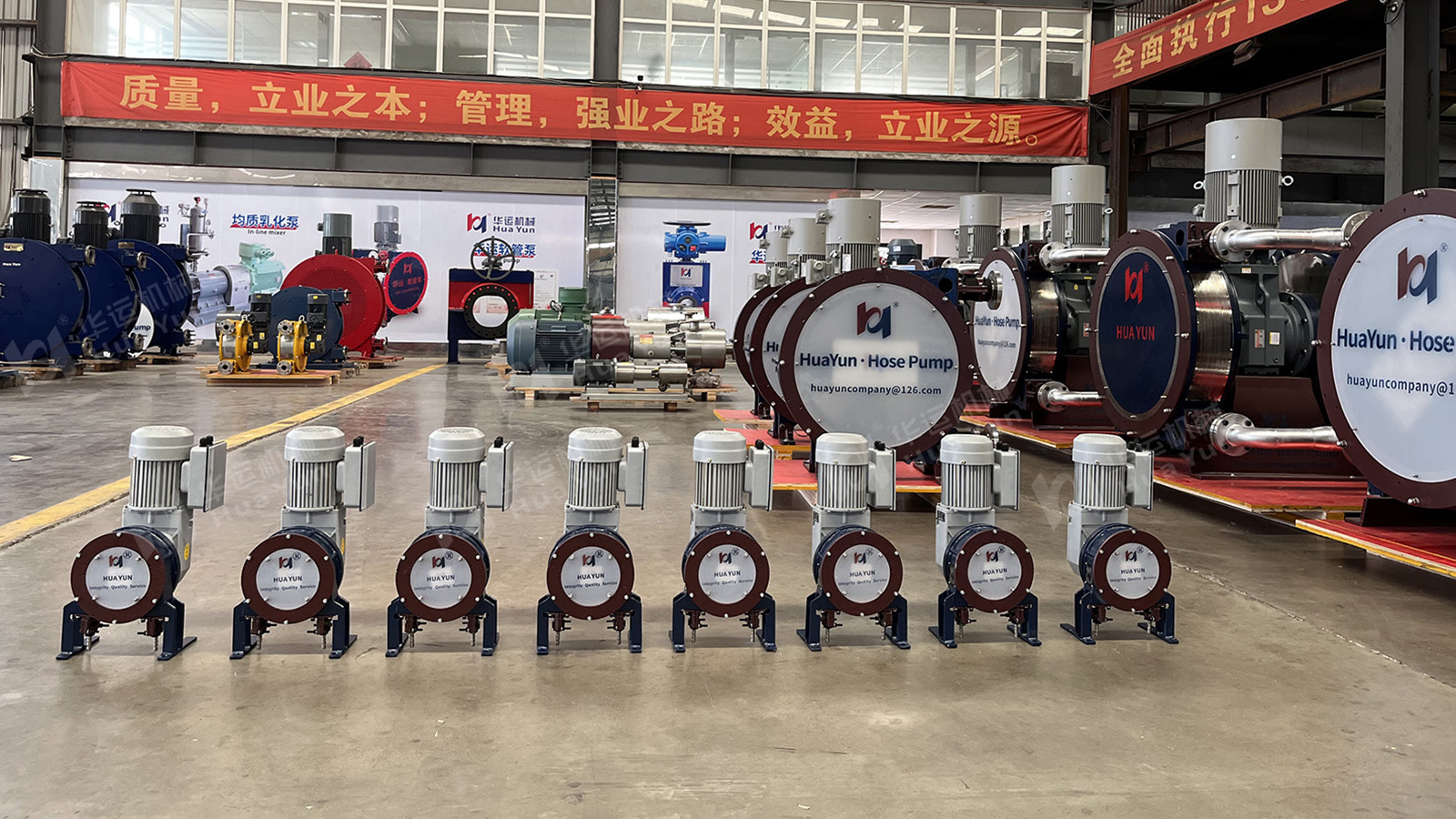 Huayun Hose Pumps Shipped to New Zealand, Supporting Overseas Wastewater Chemical Dosing Systems
